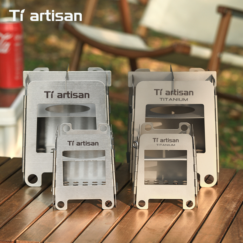 Outdoor Camping Stove Wood - موقد تخييم من الفولاذ المقاوم للصدأ