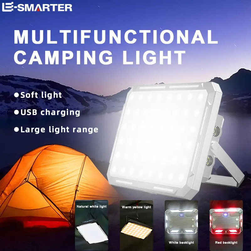 Outdoor Camping Tent Waterproof - LED التخييم خيمة ضوء كشاف قابل