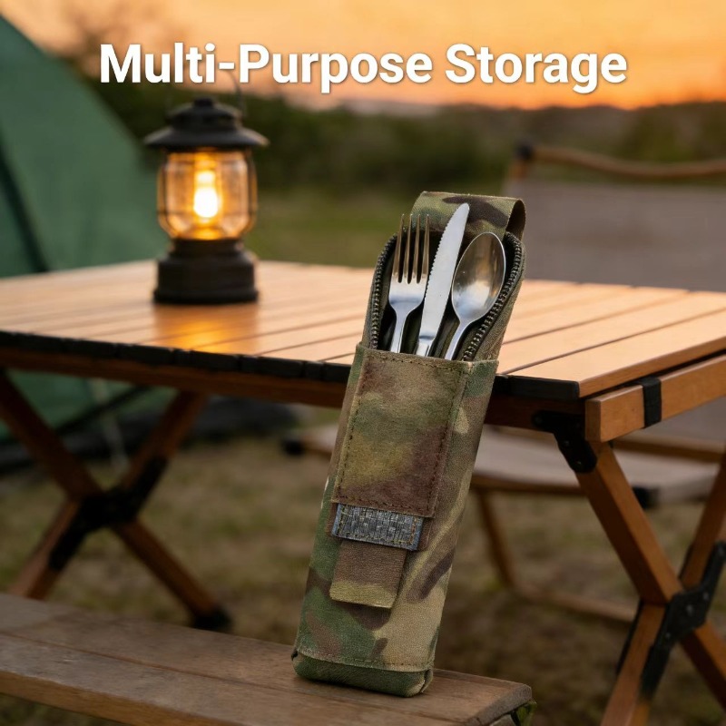 Outdoor Camping Magazine - حقيبة تكتيكية مموهة بنظام مولي، حقيبة