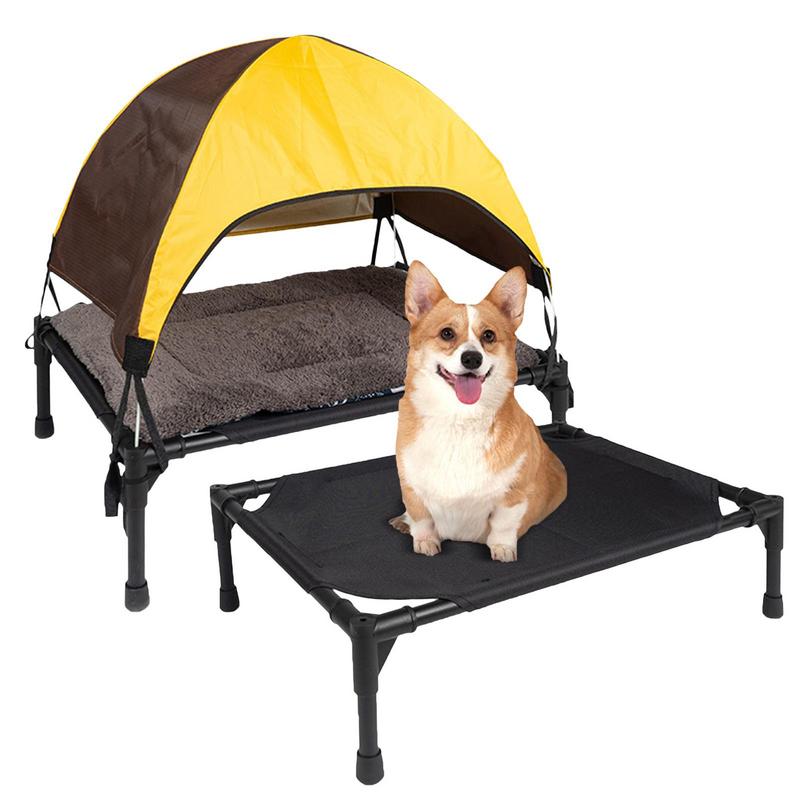 Outdoor Camping Dog Bed - في الهواء الطلق مرتفعة سرير كلب