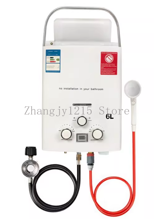 Outdoor Camping Hot Water Shower - البروبان غاز البترول المسال الغاز Tankless