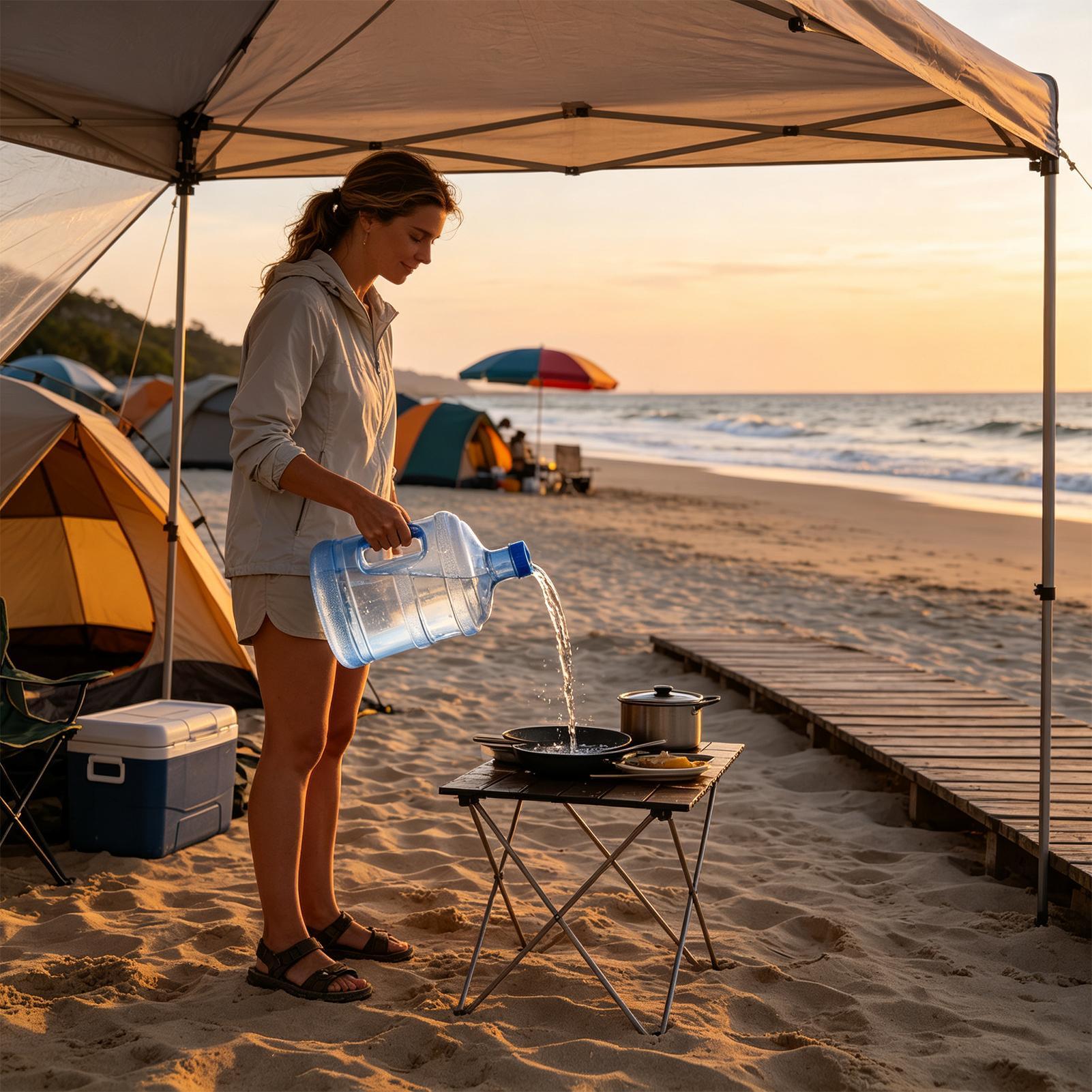 Outdoor Camping Water Jug - إبريق ماء كبير سعة 11.3 لتر