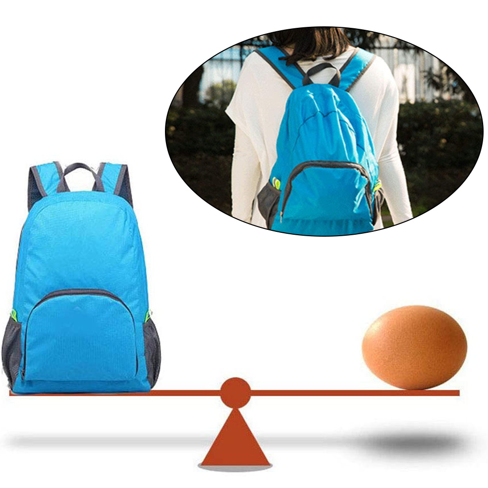 Zd Outdoor Camping - للجنسين حقيبة ظهر قابلة للطي حقيبة
