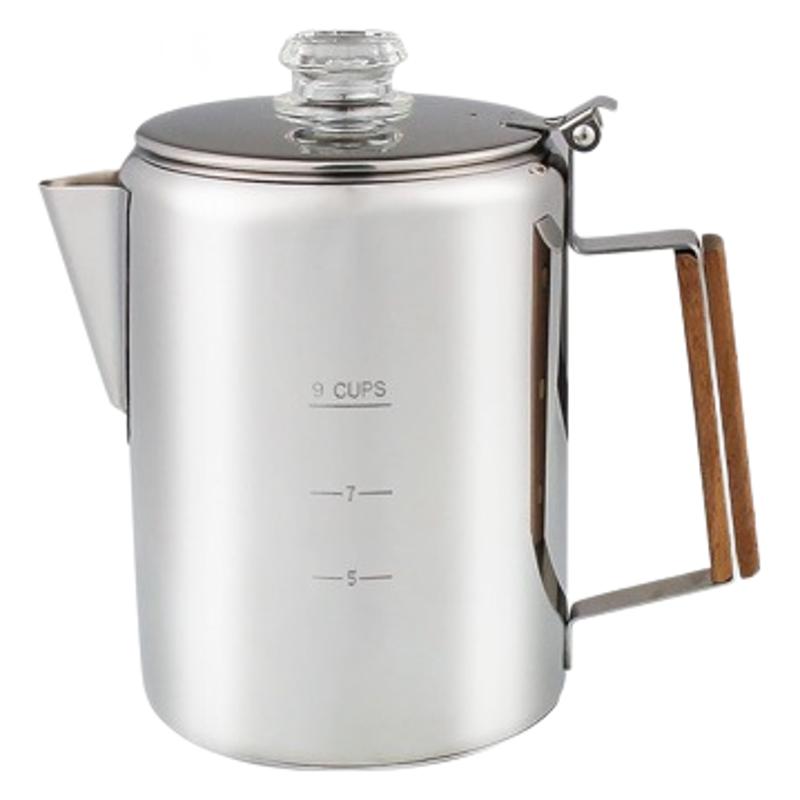 Camp Percolator Coffee - 9 كوب دورق القهوة 1500 مللي