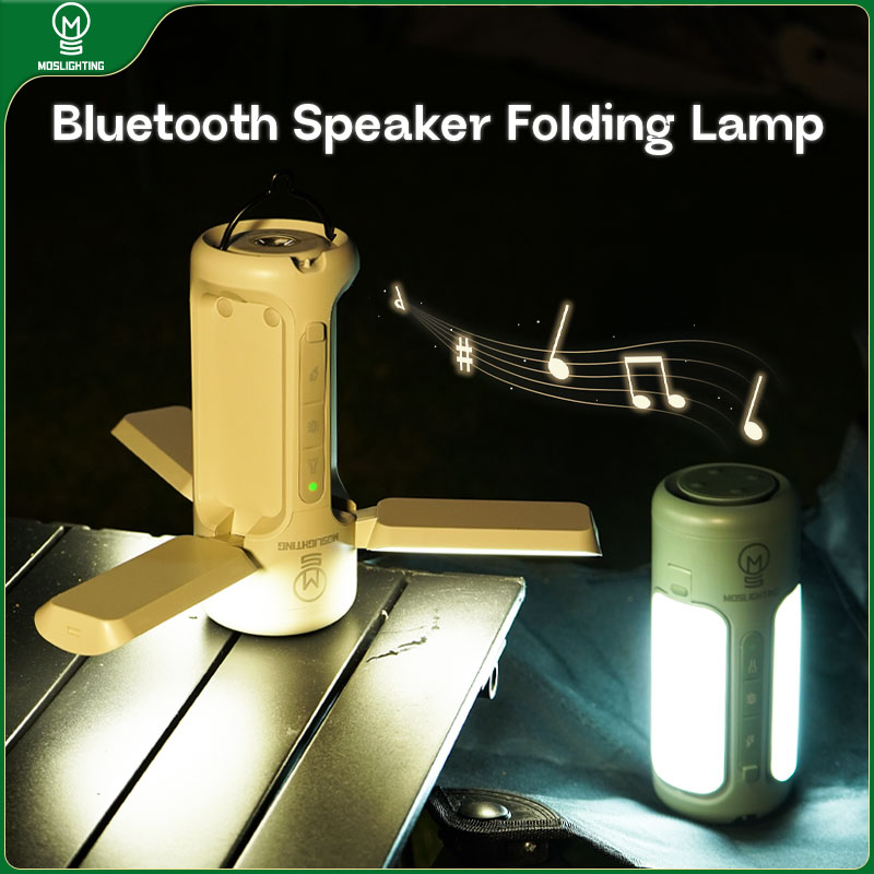 Zd Outdoor Camping - MOSLIGHTING بلوتوث قابلة للطي فانوس التخييم