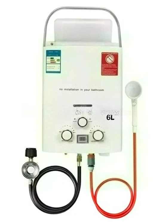 Outdoor Camping Hot Water Shower - سخان مياه فوري يعمل بالغاز البروبان