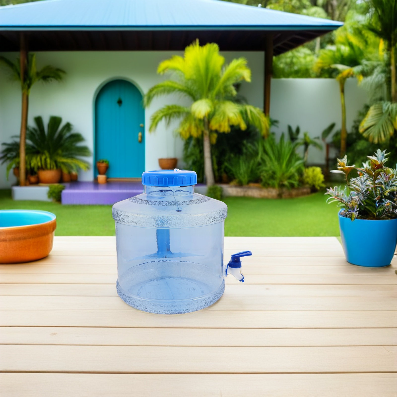 مجموعة واحدة من حاوية مياه محم - مراجعة Outdoor Camping Water Jug وسعره