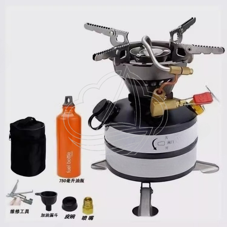 طقم موقد تخييم محمول متعدد الو - مراجعة Cooking Outdoor Camping وسعره