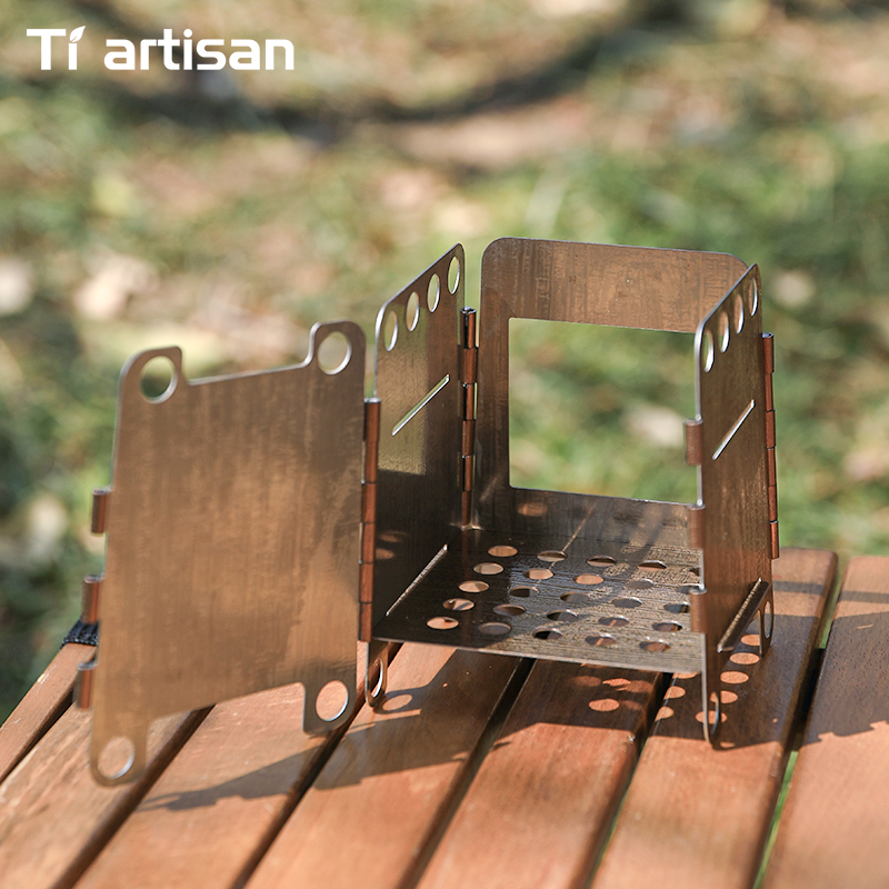 موقد تخييم من الفولاذ المقاوم  - مراجعة Outdoor Camping Stove Wood وسعره