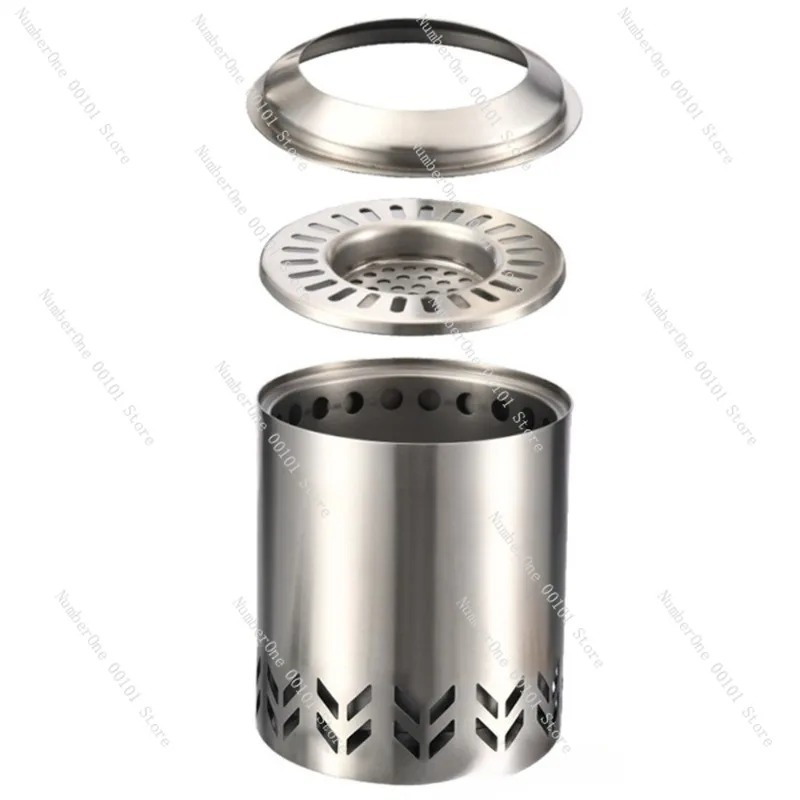 موقد نار من الفولاذ المقاوم لل - مراجعة Outdoor Camping Wood Burning Stove وسعره
