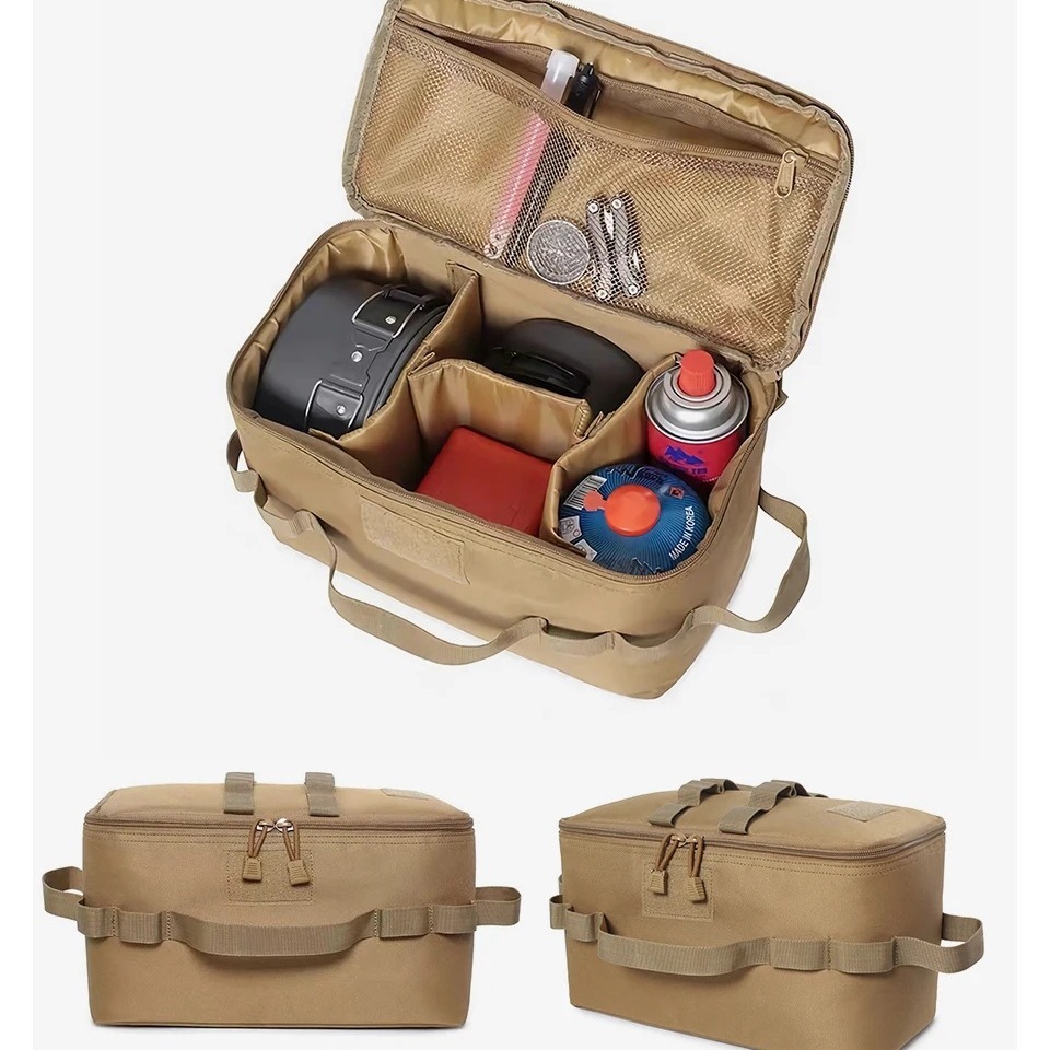 حقيبة تخزين خزان الغاز للتخييم - مراجعة Outdoor Camping Utensils وسعره
