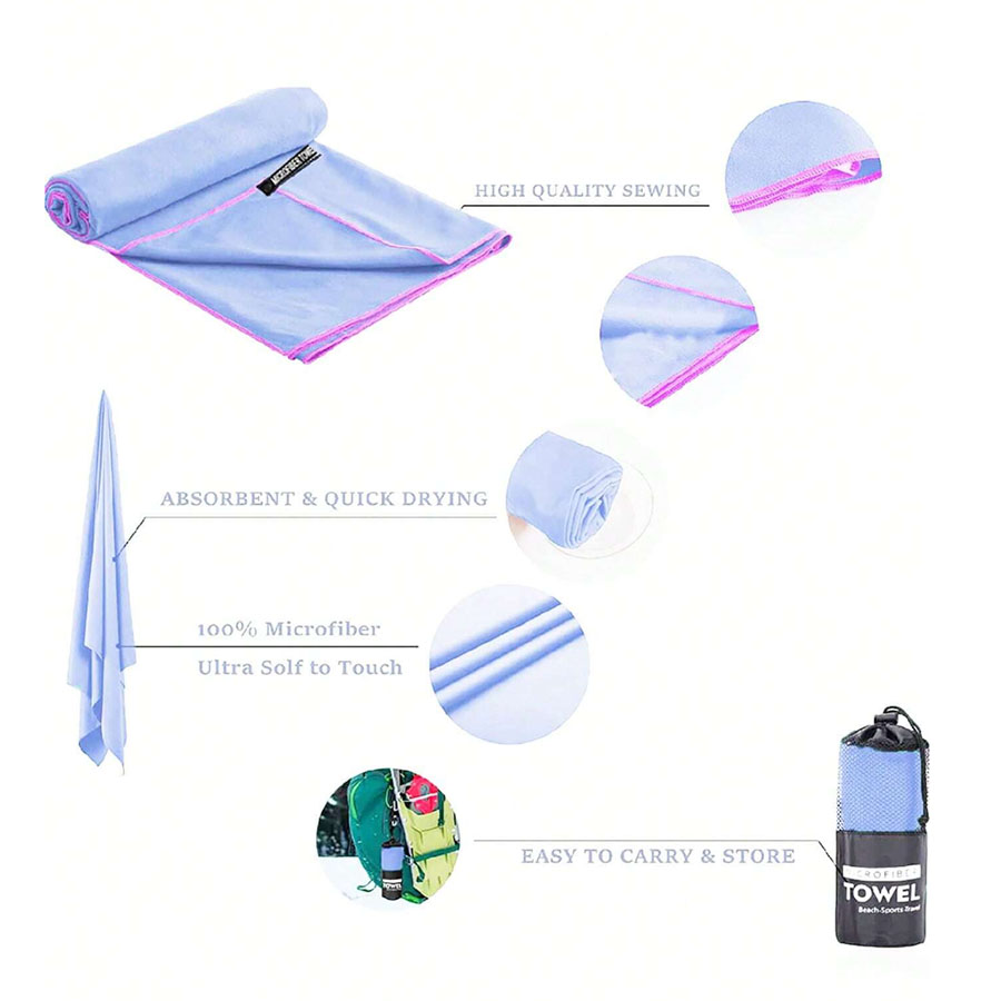 منشفة رياضية سريعة الجفاف للسب - مراجعة Camp Towel Microfiber وسعره