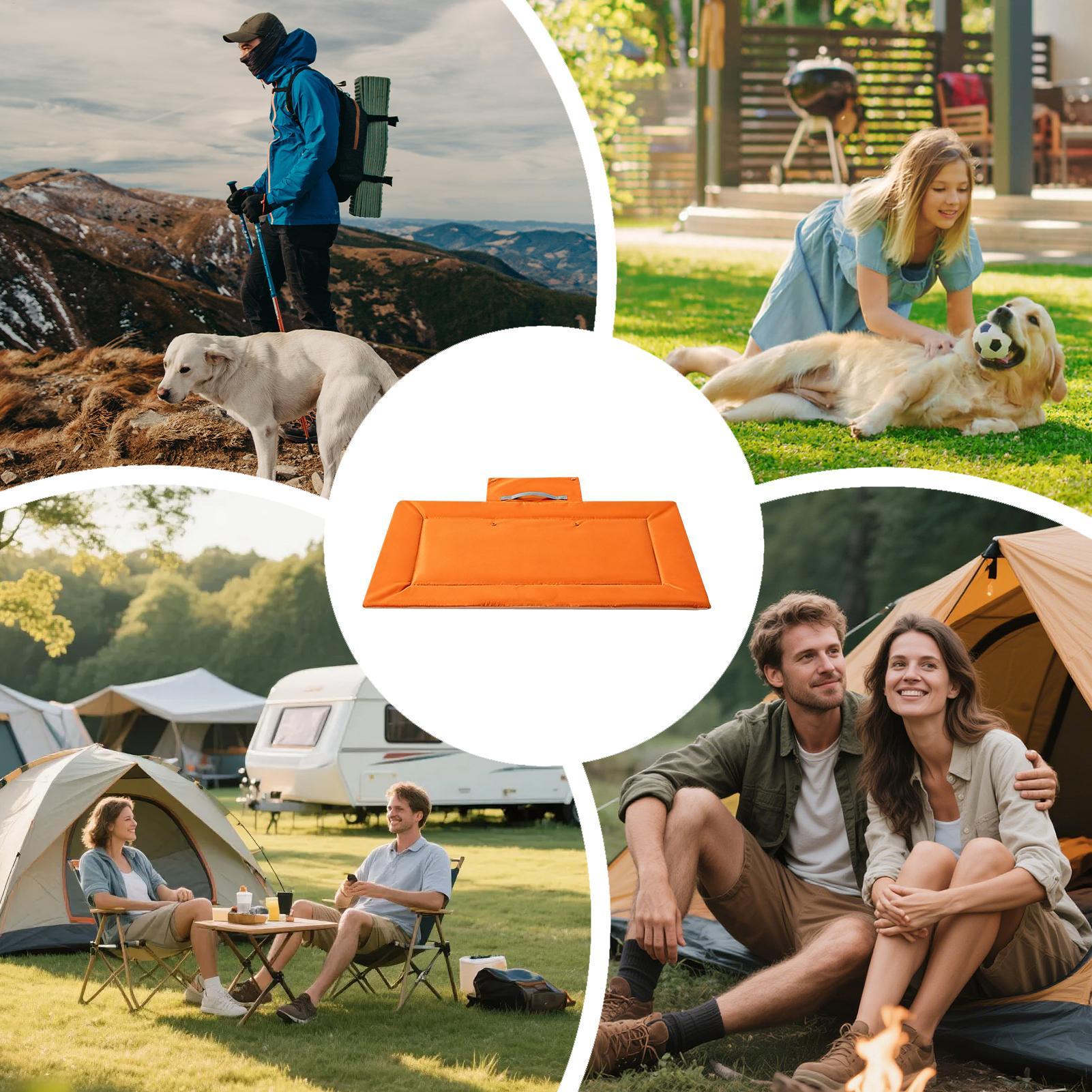 سرير سفر للكلاب قابل للطي وقاب - مراجعة Outdoor Camping Dog Bed وسعره