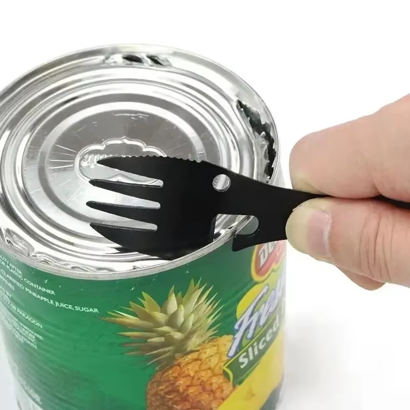 طقم أدوات تخييم من الفولاذ الم - مراجعة Outdoor Camping Utensils وسعره