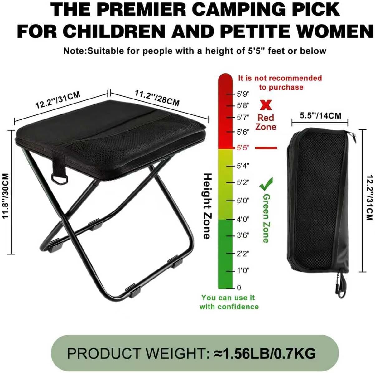 كرسي تخييم محمول من جي إم أو إ - مراجعة Outdoor Camping Outlet وسعره