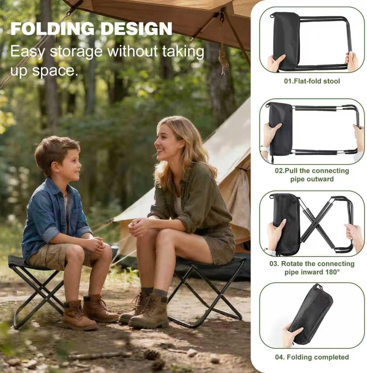 كرسي تخييم محمول من جي إم أو إ - مراجعة Outdoor Camping Outlet وسعره