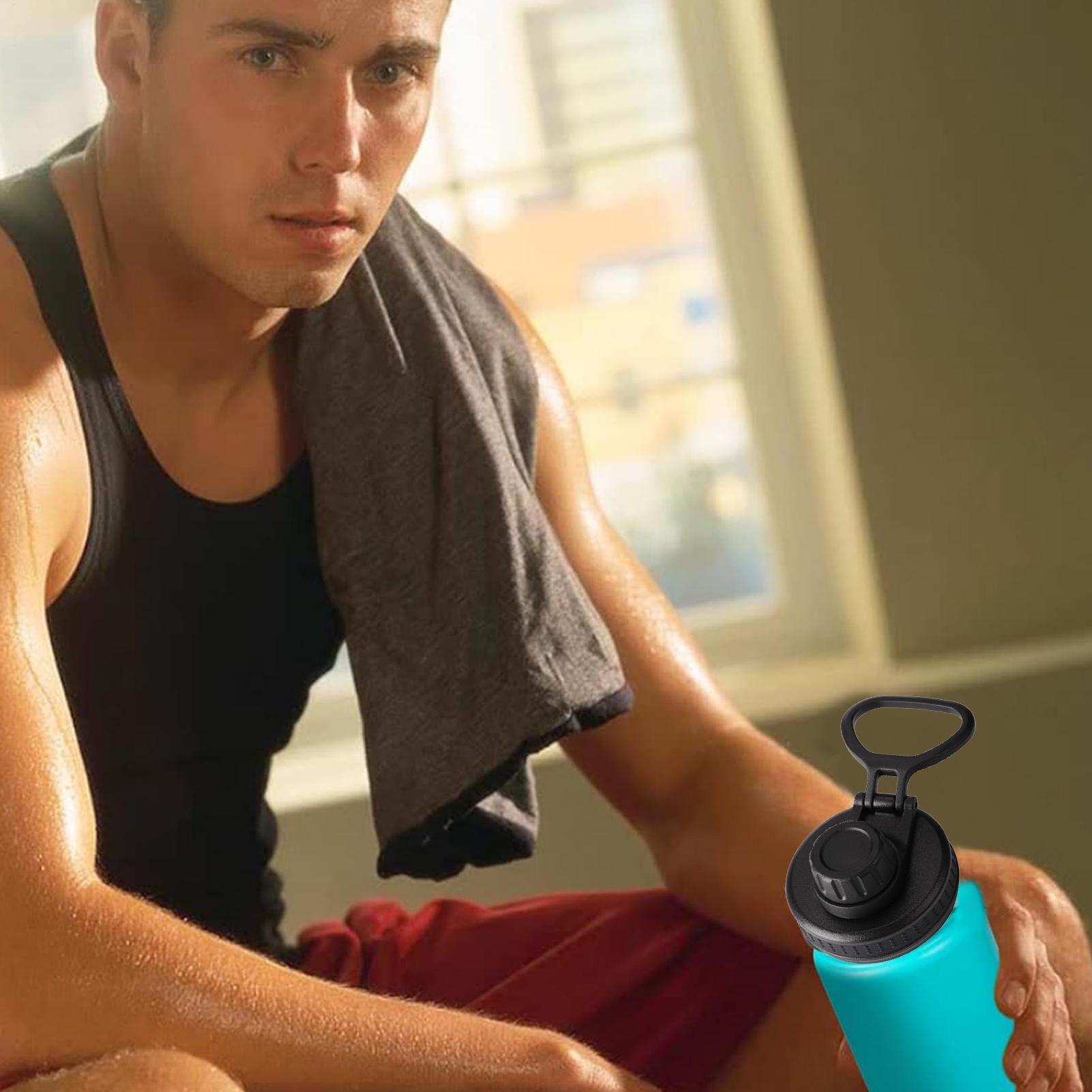 غطاء زجاجة ماء بديل مع مقبض، غ - مراجعة Outdoor Camping Water Jug وسعره