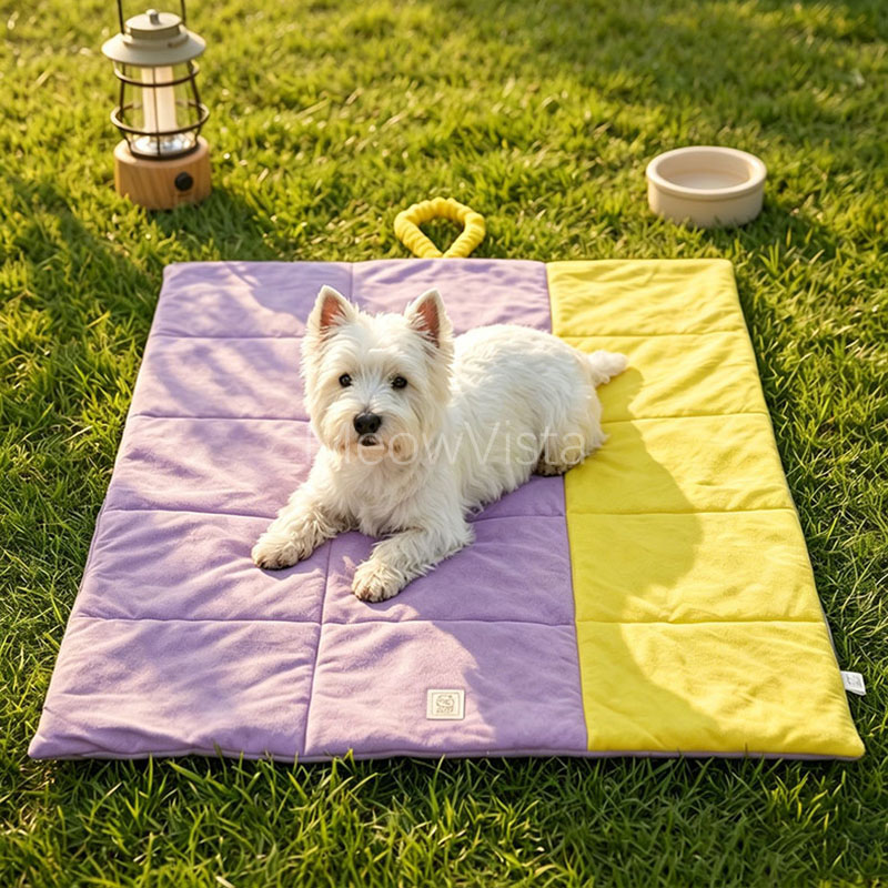 سجادة سيارة قابلة للطي للكلاب، - مراجعة Outdoor Camping Dog Bed وسعره