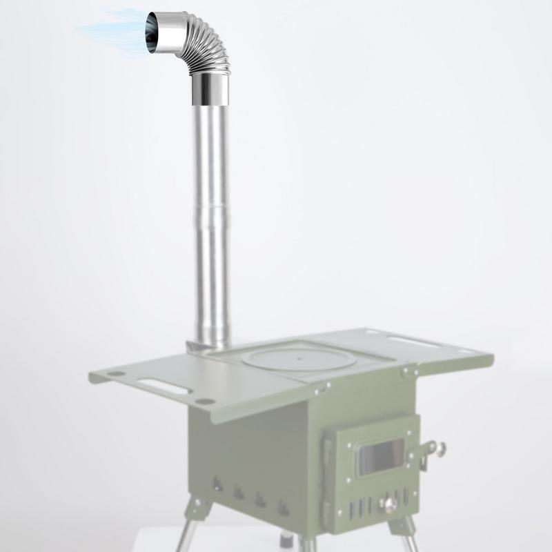 60/75 مللي متر الفولاذ المقاوم - مراجعة Outdoor Camping Stove Wood وسعره