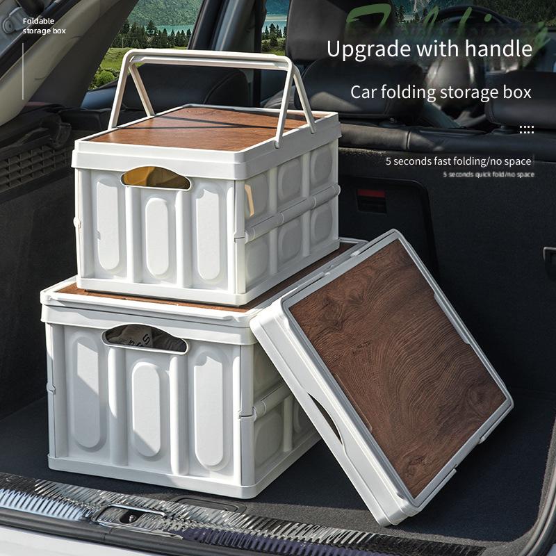 1 قطعة 43.5 سنتيمتر * 30 سنتيم - مراجعة Outdoor Camping Folding Storage Box وسعره