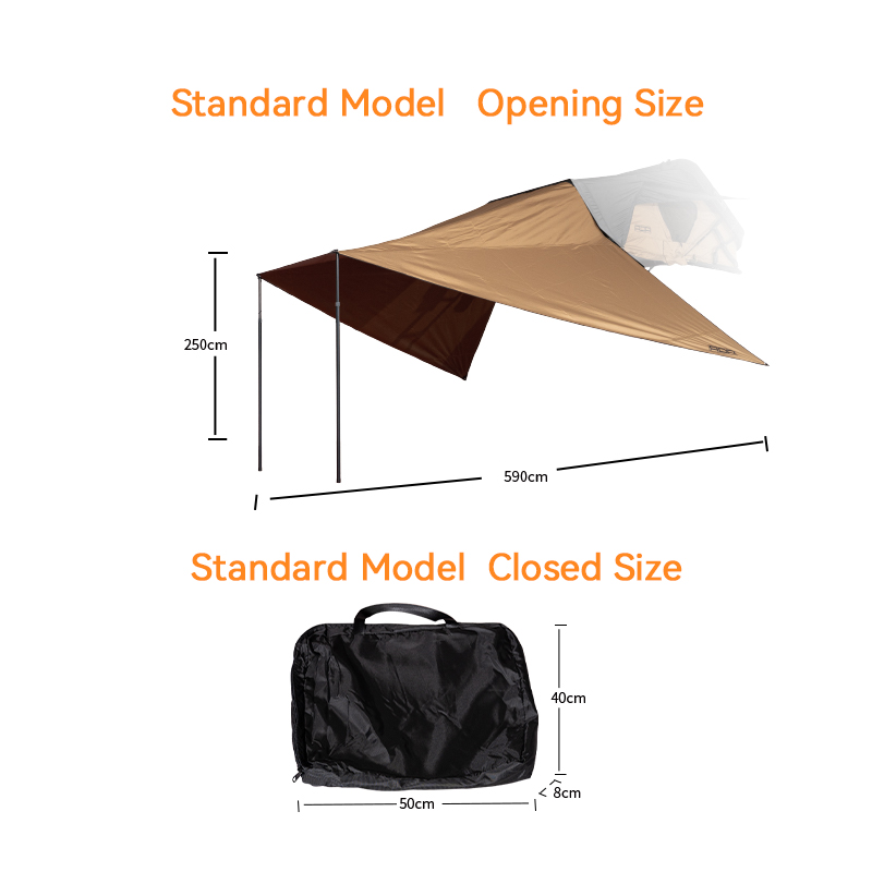 خيمة مظلة أكسفورد مقاومة للماء - مراجعة Outdoor Camping Tent Waterproof وسعره