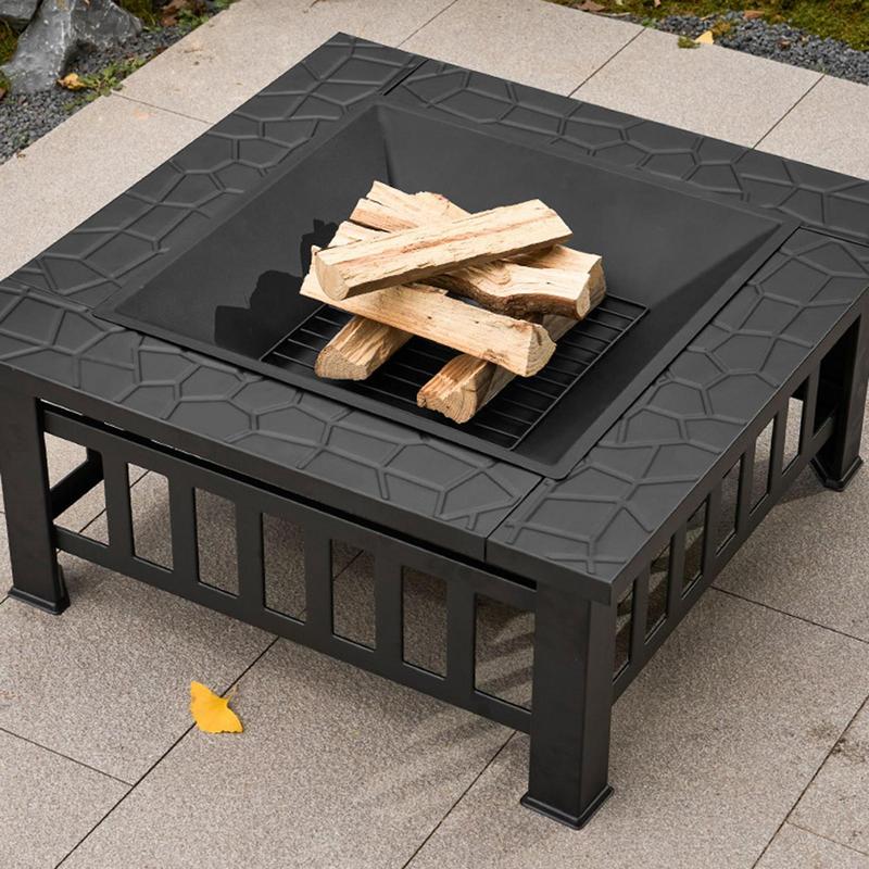التخييم موقد الحطب مربع حفر ال - مراجعة Outdoor Camping Stove Wood وسعره