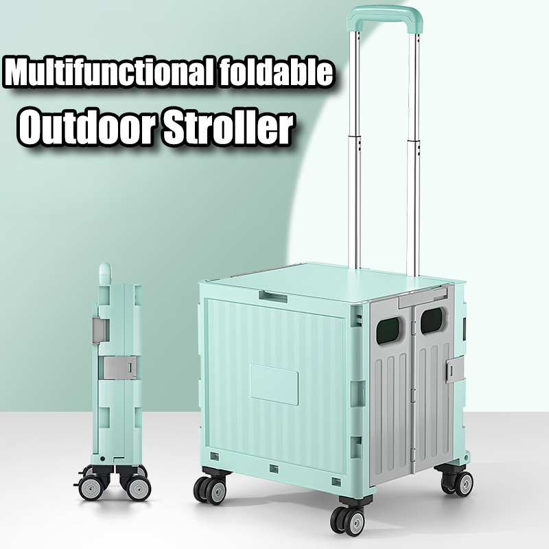 عربة تخييم متعددة الوظائف ، سع - مراجعة Outdoor Camping Folding Storage Box وسعره