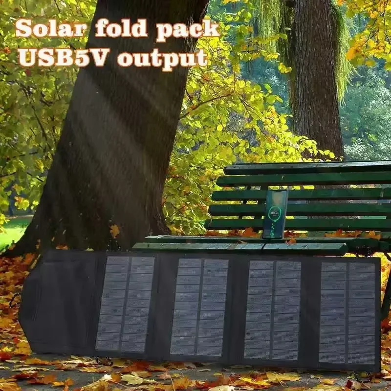 لوح شمسي قابل للطي بقوة 500 وا - مراجعة Zd Outdoor Camping وسعره