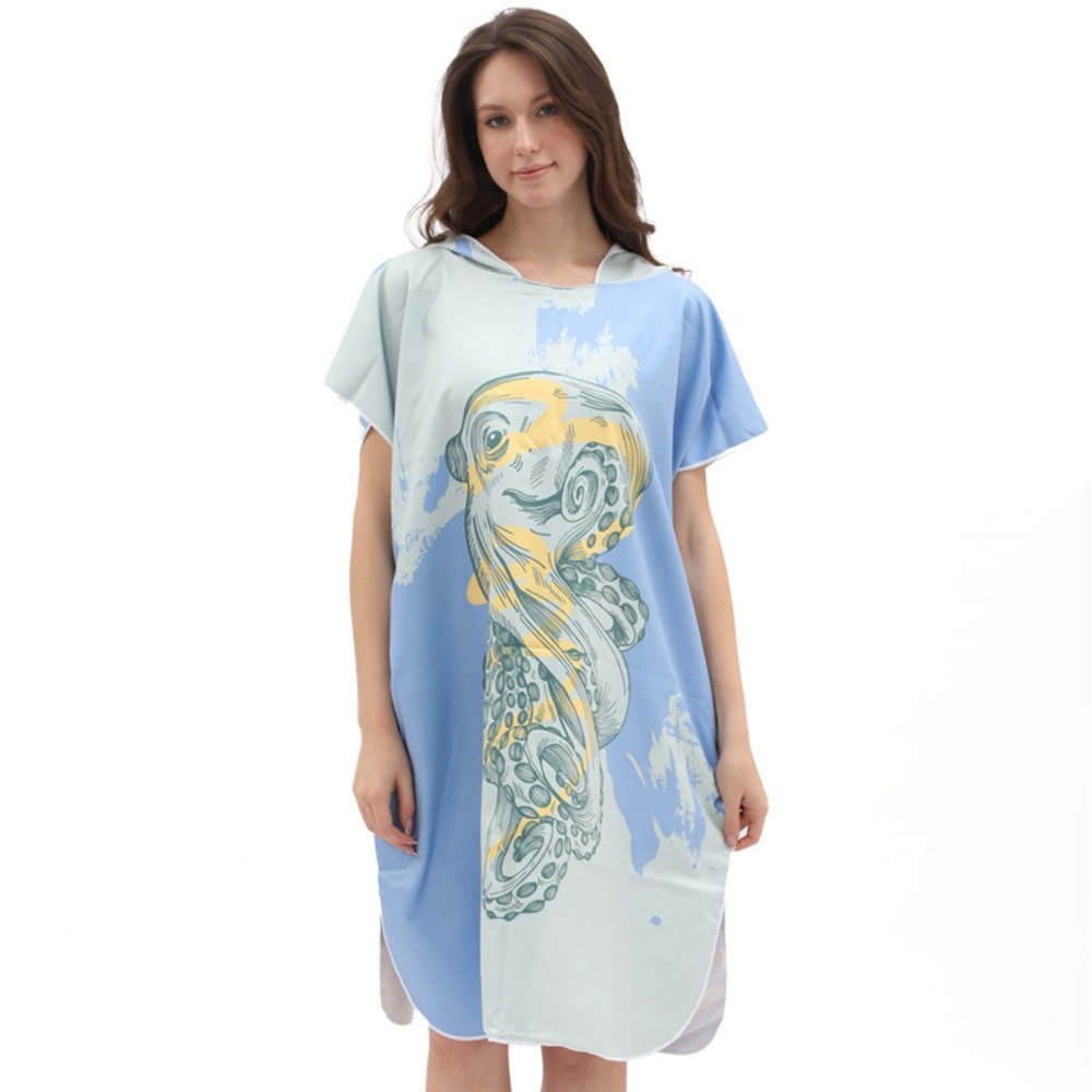 روب استحمام نسائي بتصميم طائر  - مراجعة Camp Towel Microfiber وسعره