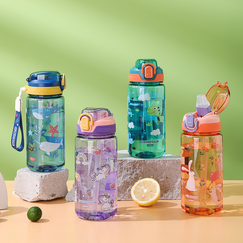 600 مللي الكرتون الحيوان زجاجة - مراجعة Outdoor Camping Water Jug وسعره