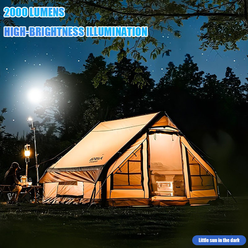 VOLODYMYR LED التخييم خيمة ضوء - مراجعة Outdoor Camping Tent Waterproof وسعره