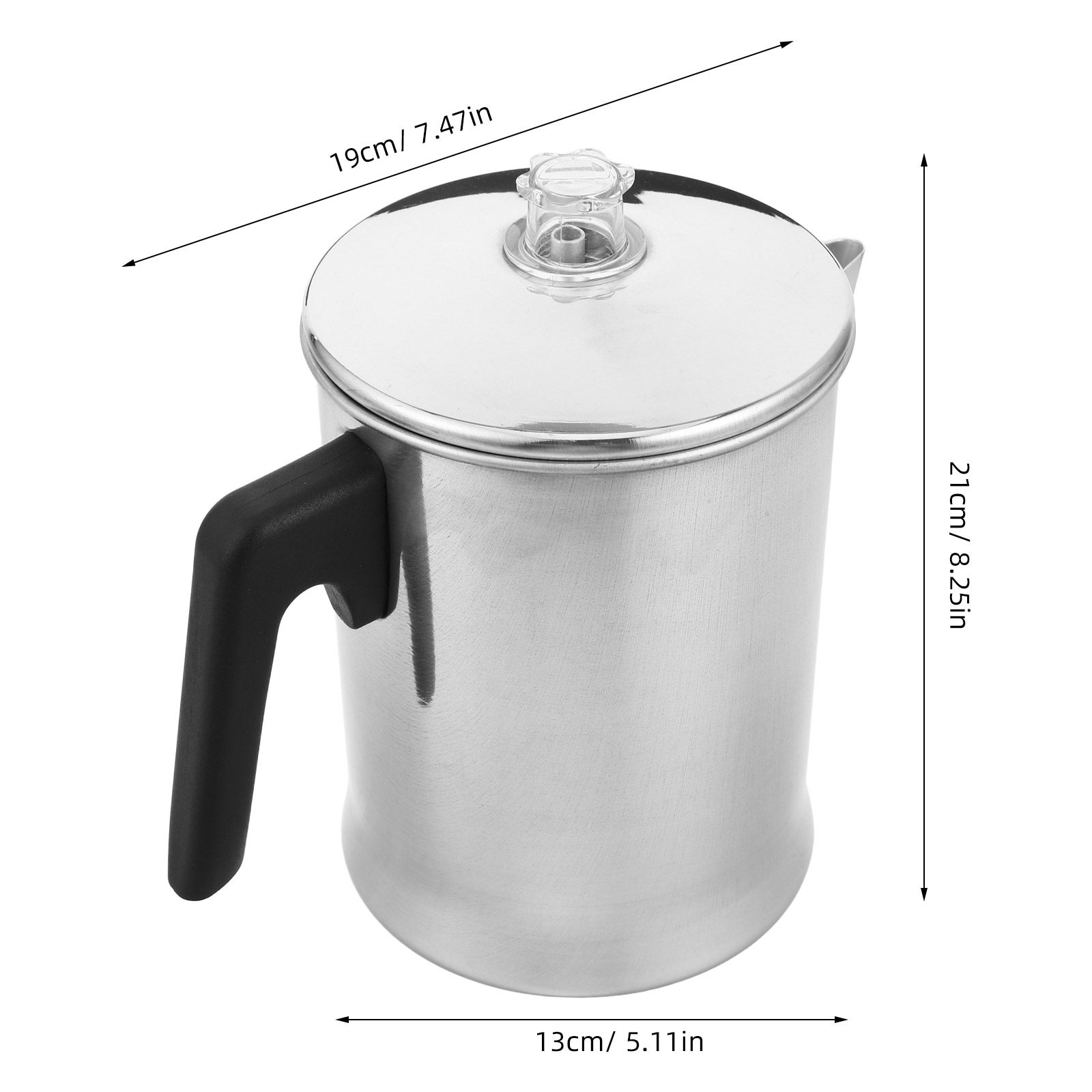 إبريق قهوة من الألومنيوم سعة 1 - مراجعة Camp Percolator Coffee وسعره