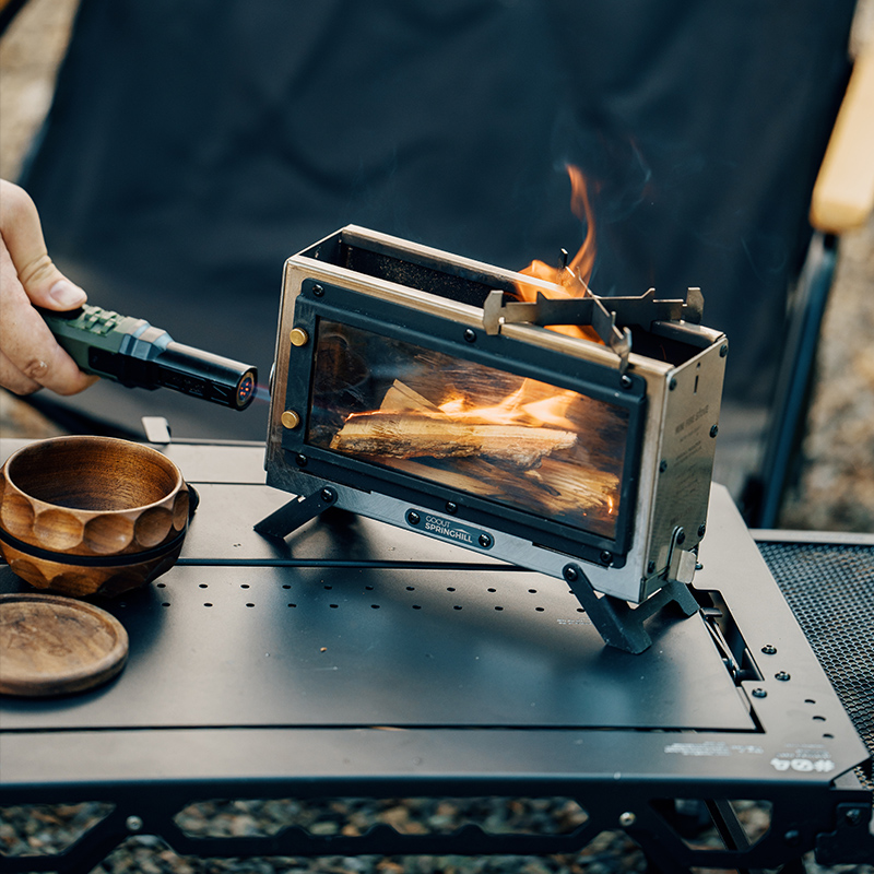 موقد خشب محمول من Goout Spring - مراجعة Outdoor Camping Stove Wood وسعره
