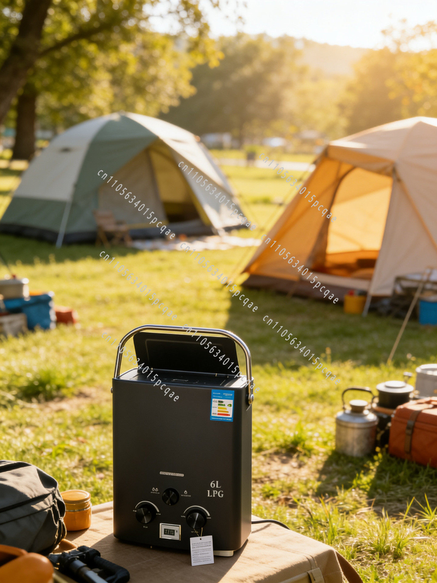 سخان مياه خارجي للمركبات الترف - مراجعة Outdoor Camping Hot Water Shower وسعره
