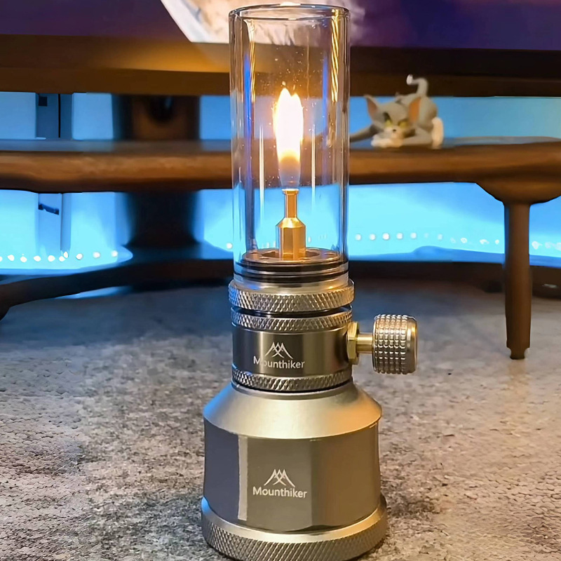 مصباح غاز للتخييم محمول صغير م - مراجعة Outdoor Camping Outlet وسعره