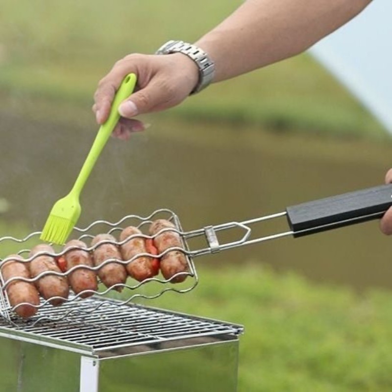 شواية محمولة للتخييم، خفيفة ال - مراجعة Cooking Outdoor Camping وسعره