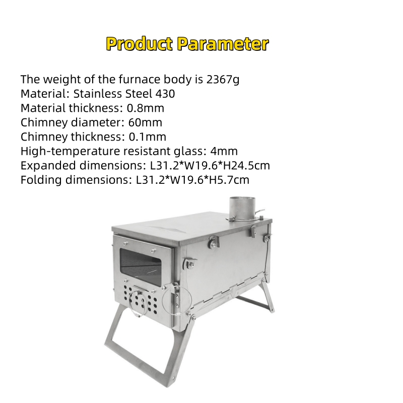 موقد خشبي قابل للطي، من الفولا - مراجعة Outdoor Camping Stove Wood وسعره