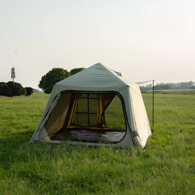 خيمة هوائية محمولة مقاومة للما - مراجعة Outdoor Camping Tent Waterproof وسعره
