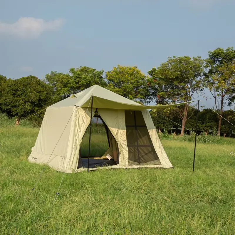 خيمة هوائية محمولة مقاومة للما - مراجعة Outdoor Camping Tent Waterproof وسعره