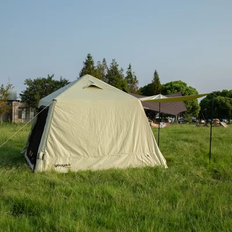 خيمة هوائية محمولة مقاومة للما - مراجعة Outdoor Camping Tent Waterproof وسعره