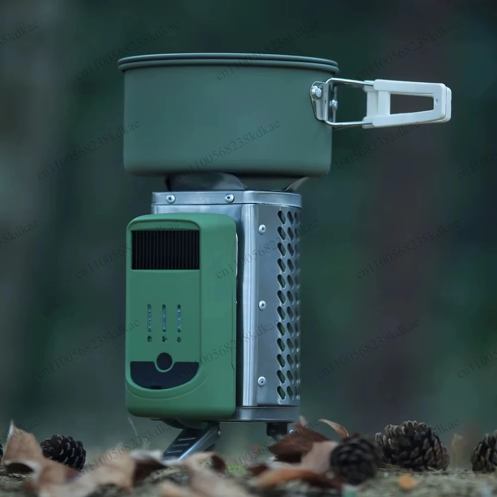 موقد خشبي محمول بدون دخان للتخ - مراجعة Outdoor Camping Stove Wood وسعره