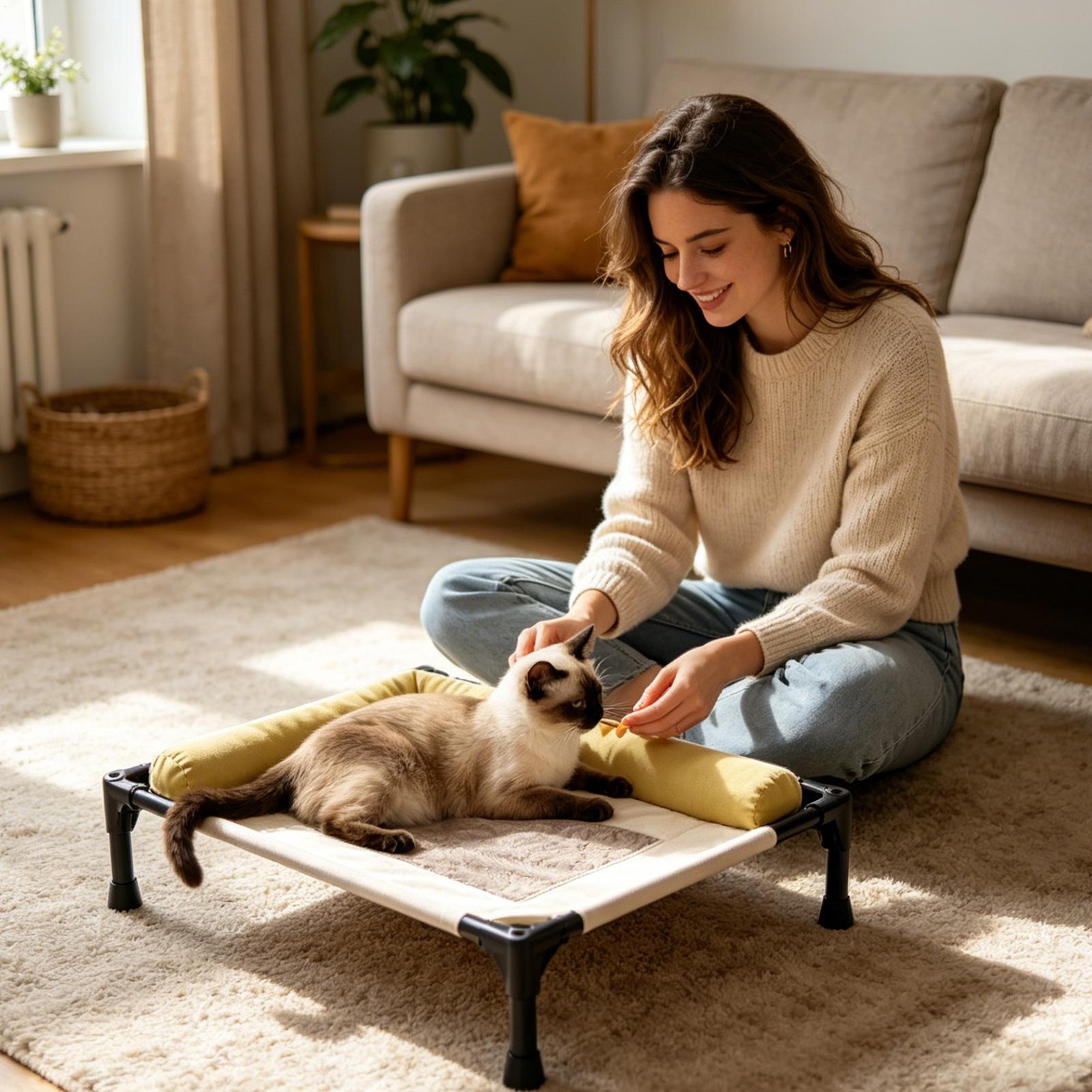 سرير كلاب خارجي قابل للفصل ومر - مراجعة Outdoor Camping Dog Bed وسعره