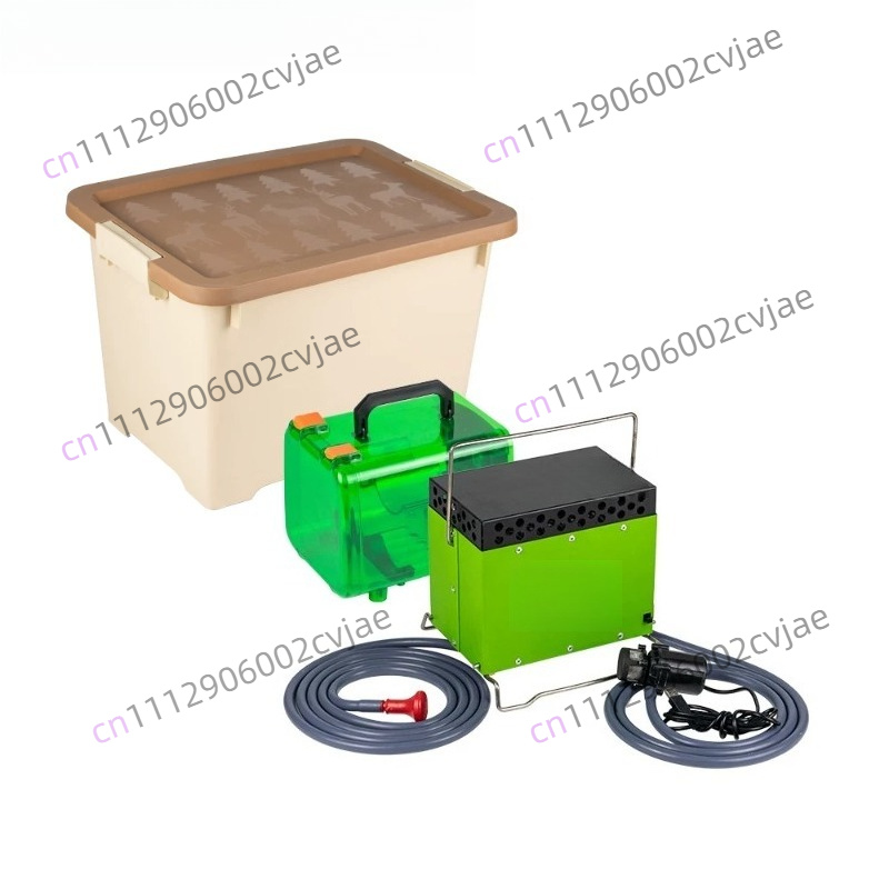 نظام BRS-93 للتسخين بالغاز في  - مراجعة Outdoor Camping Hot Water Shower وسعره
