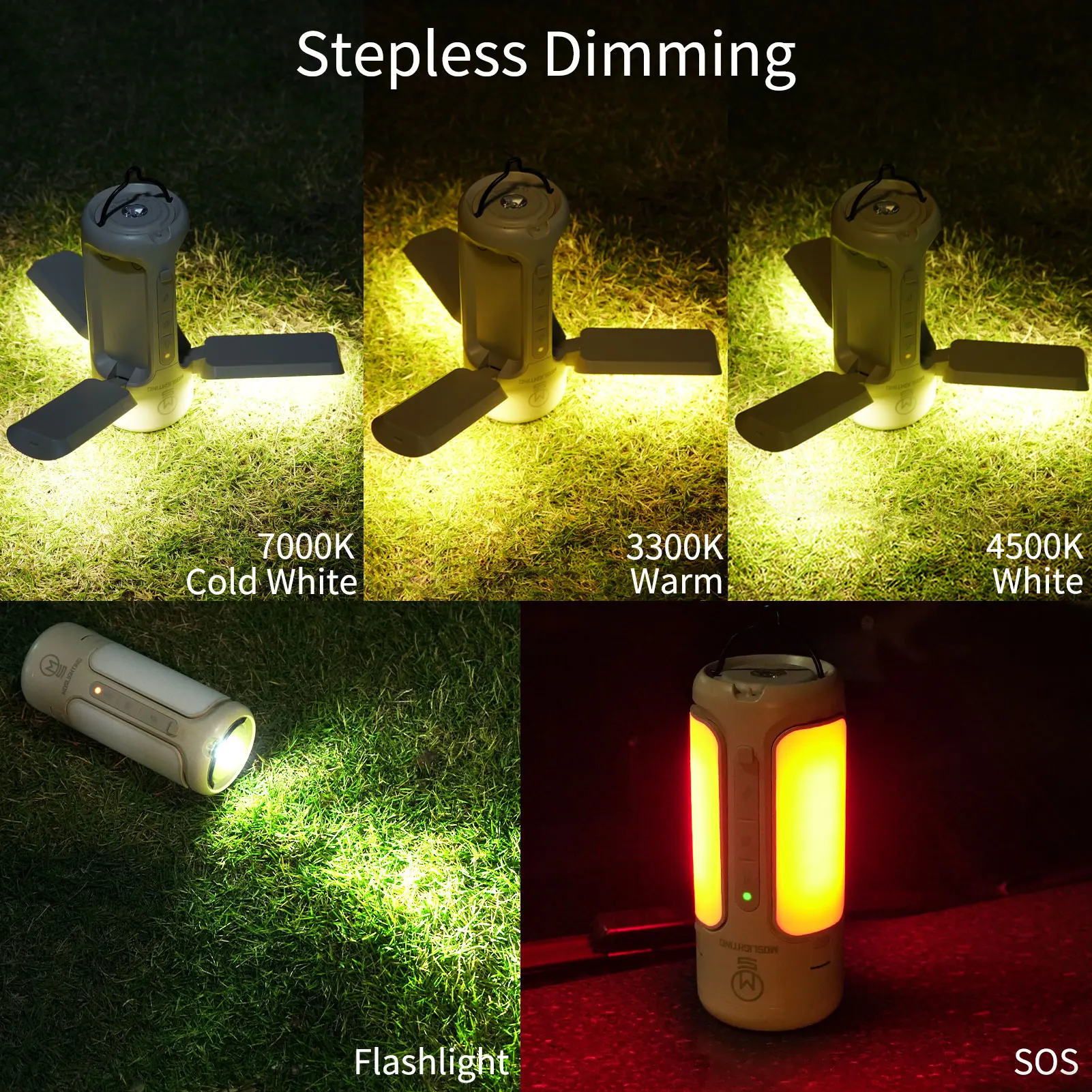 فانوس التخييم MOSLIGHTING مع م - مراجعة Zd Outdoor Camping وسعره