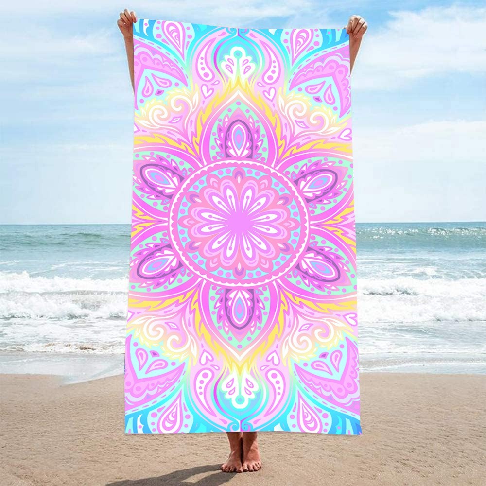 منشفة شاطئ بنمط غامض 80×160 سم - مراجعة Camp Towel Microfiber وسعره