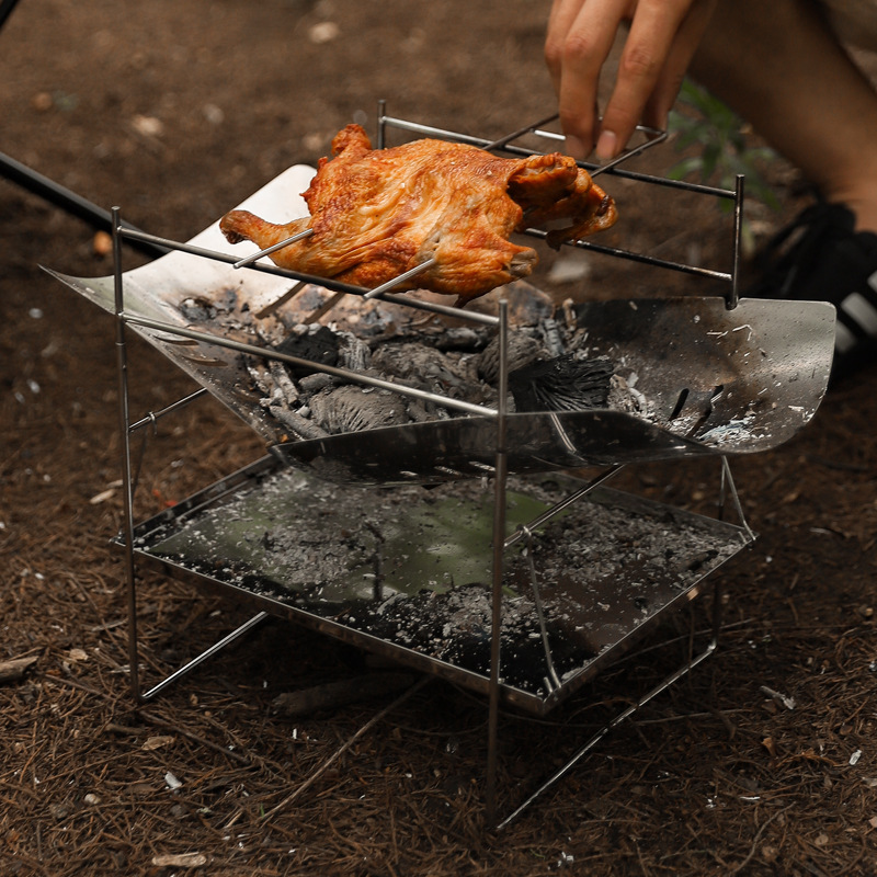 حرق الخشب موقد للتخييم المحمول - مراجعة Outdoor Camping Wood Burning Stove وسعره
