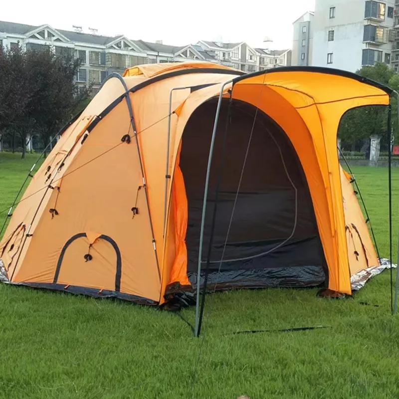 خيمة تخييم عائلية لـ 5-8 أشخاص - مراجعة Outdoor Camping Tent Waterproof وسعره