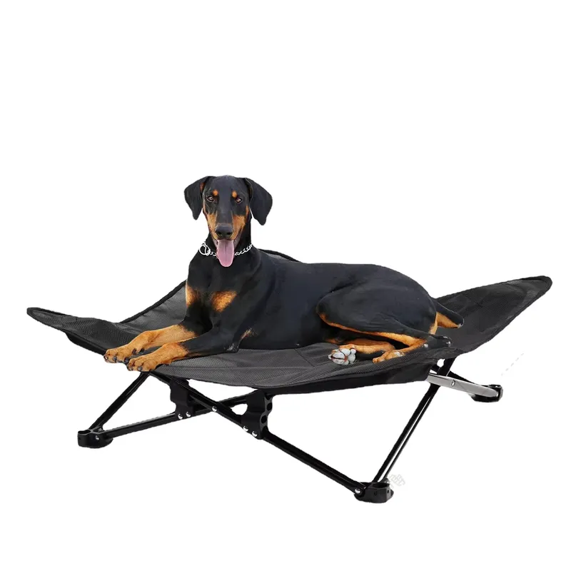 سرير كلاب فاخر وعصري محمول، حص - مراجعة Outdoor Camping Dog Bed وسعره