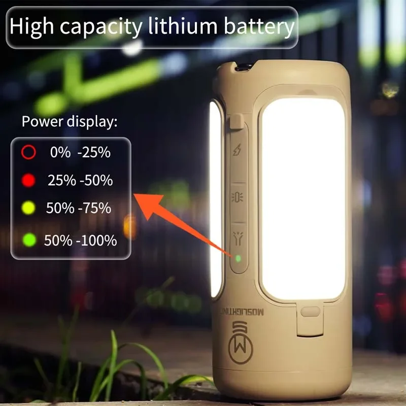 MOSLIGHTING-مكبر صوت بلوتوث مح - مراجعة Zd Outdoor Camping وسعره